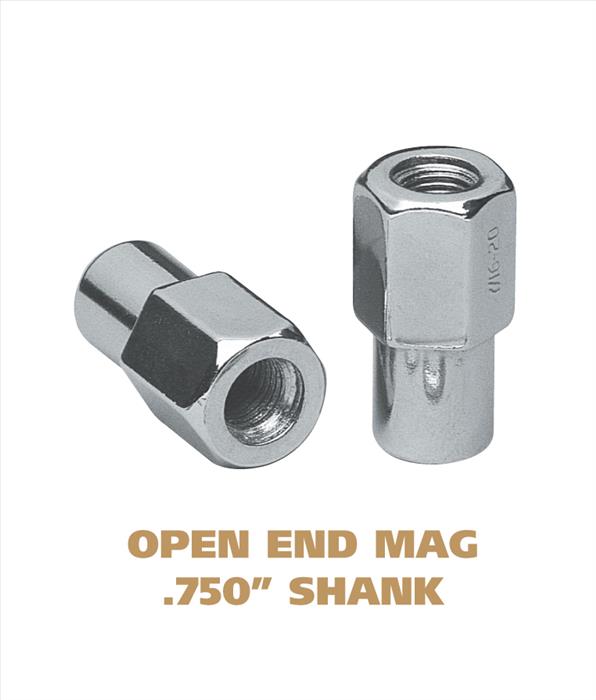 Open End Mag 0.75 Shank - 13/16 Inch Hex Chrome Plated